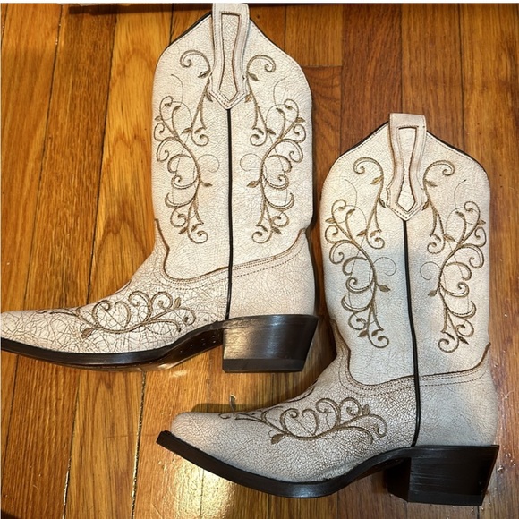 J.B. Dillon Stoney Clover Lane Authentictic Cowboy Boots Made in Mexico - Picture 2 of 6